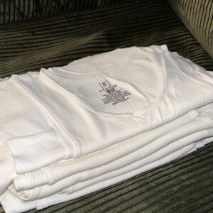 8 piece Bundle White Tank Tops